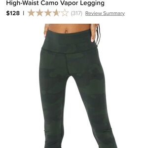 ALO Yoga camp vapor leggings